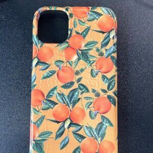 BURGA hardshell phone case for iphone 11: summer oranges